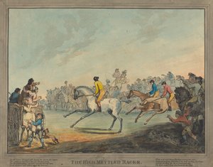 Odvážný závodník od Thomas Rowlandson