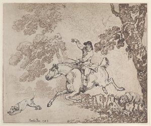 Lovec od Thomas Rowlandson