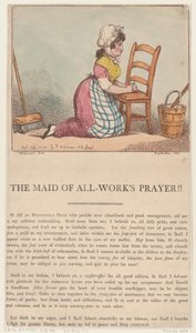 Modlitba služebnice všech prací!!, 25. července 1801, 25. července 1801. od Thomas Rowlandson