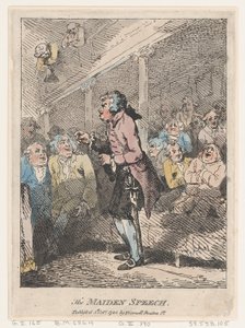 Panenská řeč, 5. října 1785, 5. října 1785. od Thomas Rowlandson