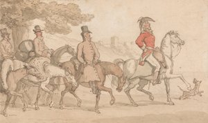 Vojenská dobrodružství Johnnyho Newcomea od Thomas Rowlandson