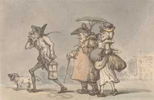 Utrpení venkova od Thomas Rowlandson