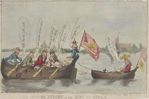 Moderní Egbert, aneb Král králů od Thomas Rowlandson
