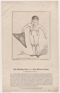 The Monstroous Craw, or a New-Discovered Animal, 1. března 1802, 1. března 1802. od Thomas Rowlandson