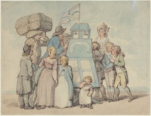 Peep Show od Thomas Rowlandson