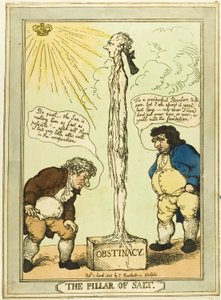 Solný sloup od Thomas Rowlandson