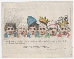 Politická hydra, 26. prosince 1788, 26. prosince 1788. od Thomas Rowlandson