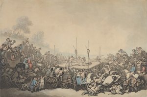 Zápas o cenu od Thomas Rowlandson