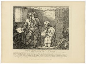 Smíření z Boswellovy cesty po Hebridách od Thomas Rowlandson
