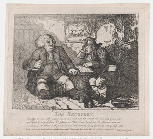 The Recovery malebné krásy Boswell, část druhá, 20. června 1786, 20. června 1786. od Thomas Rowlandson