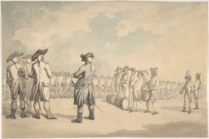 Přehlídka od Thomas Rowlandson