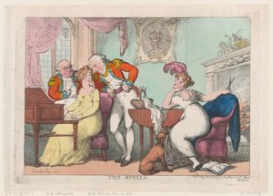 Rivalové, 14. července 1807, 14. července 1807. od Thomas Rowlandson
