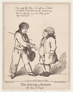 Námořník a bankéř aneb firma v nebezpečí, 28. října 1799, 28. října 1799. od Thomas Rowlandson
