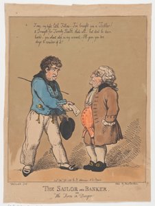 Námořník a bankéř aneb firma v nebezpečí, 28. října 1799, 28. října 1799. od Thomas Rowlandson