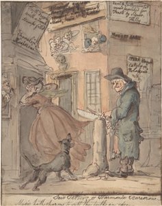 Nastavovač pil od Thomas Rowlandson