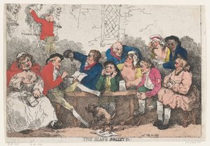 The Slang Society, 24. července 1785., 24. července 1785. od Thomas Rowlandson