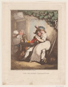 Vojákův odchod, 10. října 1799, 10. října 1799. od Thomas Rowlandson