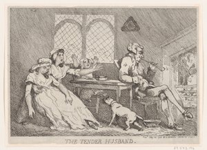 Tender Husband, 28. července 1786, 28. července 1786. od Thomas Rowlandson
