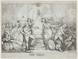 The Times, prosinec 1788, prosinec 1788. od Thomas Rowlandson