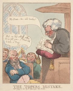 Toperova chyba od Thomas Rowlandson