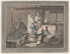 Triumf sentimentu, 15. ledna 1787, 15. ledna 1787. od Thomas Rowlandson