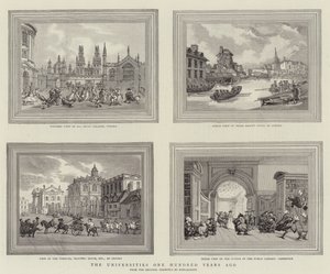 Univerzity před sto lety od Thomas Rowlandson