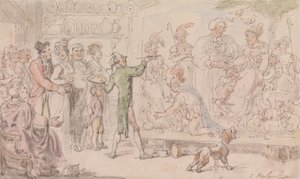 Vikář z Wakefieldu: Rodinný obraz od Thomas Rowlandson