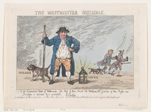 Westminster Watchman, 12. dubna 1784, 12. dubna 1784. od Thomas Rowlandson