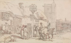Woolpack Inn od Thomas Rowlandson