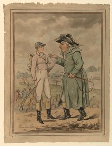 Tricks of the Turf, aneb Vyrovnání, jak prohrát závod od Thomas Rowlandson