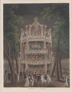 Vauxhall Garden, 1809., 1809 od Thomas Rowlandson