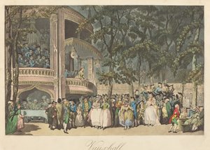 Vauxhall Gardens od Thomas Rowlandson