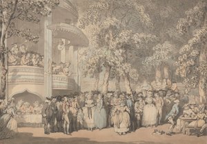 Vauxhall Gardens od Thomas Rowlandson