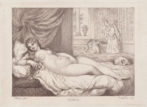 Urbinská Venuše, 1799., 1799. od Thomas Rowlandson
