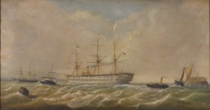 Vojsko HM ?Eufrat? přijíždějící do Spithead z Bombaje, 5. prosince 1879, přinášející domů 3.
