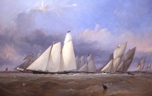 Amerika v Cowes, 1852