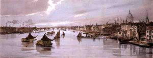 Blackfriars, z Southwark Bridge, z 