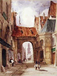 Kostel svatého Karla Boromejského v Antverpách od Thomas Shotter Boys