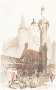 Rybí trh, Antverpy od Thomas Shotter Boys