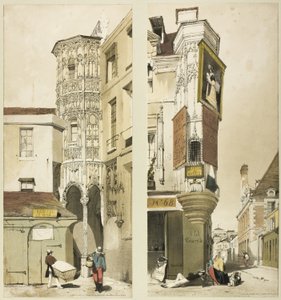 Hotel de la Tremouille, Paříž od Thomas Shotter Boys