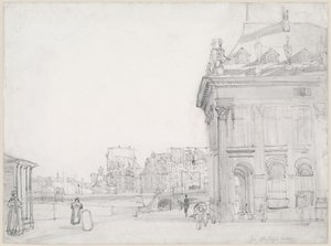 Ile de la Cité z Institutu v Paříži od Thomas Shotter Boys