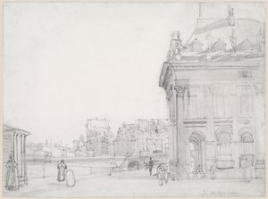 Île de la Cité od Institutu, Paříž od Thomas Shotter Boys