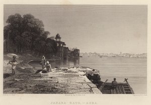 Zahra Baug, Agra (rytina)