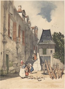 Opatství St. Amand, Rouen od Thomas Shotter Boys
