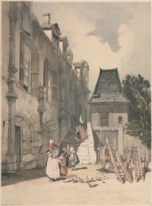 Opatství St. Amand, Rouen od Thomas Shotter Boys
