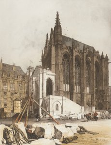 Sainte-Chapelle, Paříž od Thomas Shotter Boys