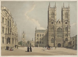 Londýn tak, jak je: Westminsterské opatství od Thomas Shotter Boys