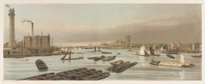 London As It Is: Westminster, z Waterloo Bridge, 1842. od Thomas Shotter Boys