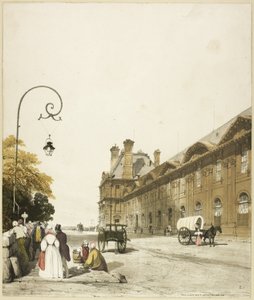 Pavilon Flora, Tuileries od Thomas Shotter Boys