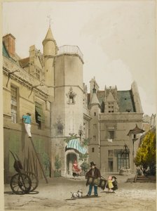 Malebná architektura v Paříži, Gentu, Antverpách, Touenu atd. od Thomas Shotter Boys